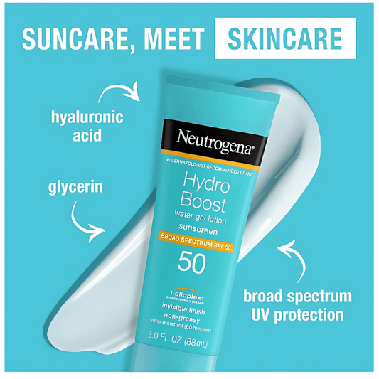 Neutrogena Hydro Boost Water Gel Lotion Sunscreen Spf 50 (88ml)