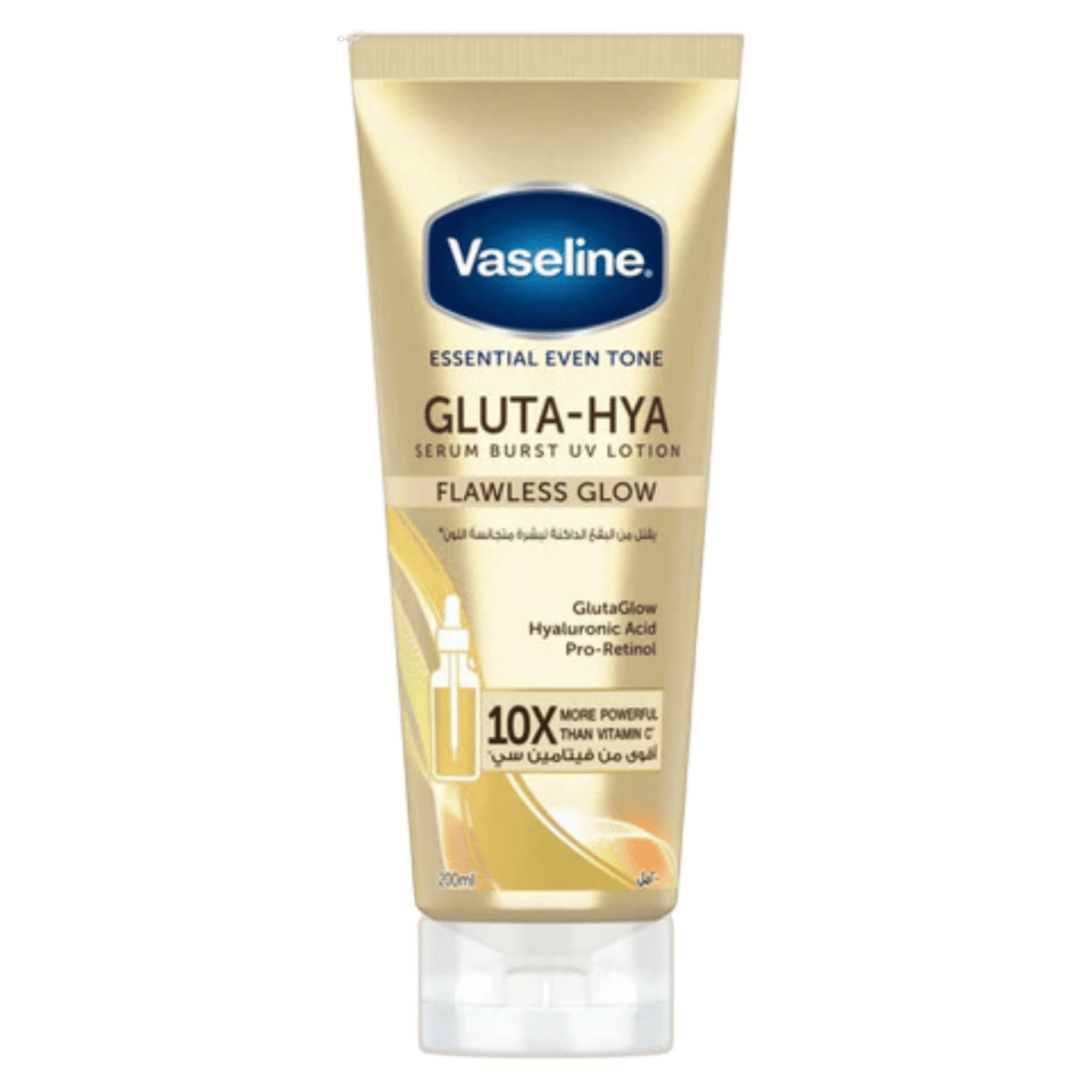 Vaseline Essential Even Tone Flawless Glow Gluta-Hya Serum Burst Lotion