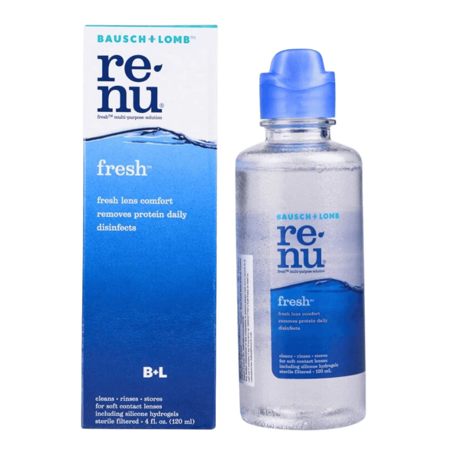 Bausch + Lomb Renu Fresh Multi-Purpose Lens Solution (60ml)