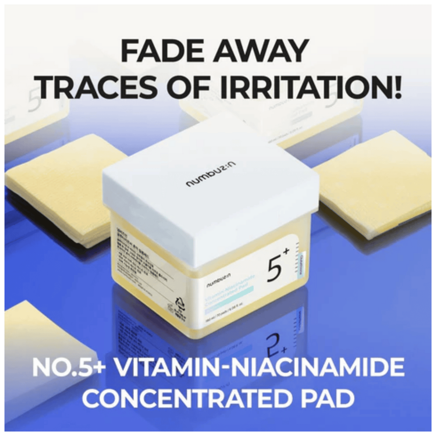 Numbuzin No 5 Vitamin Niacinamide Concentrated Toner Pads (70pcs)