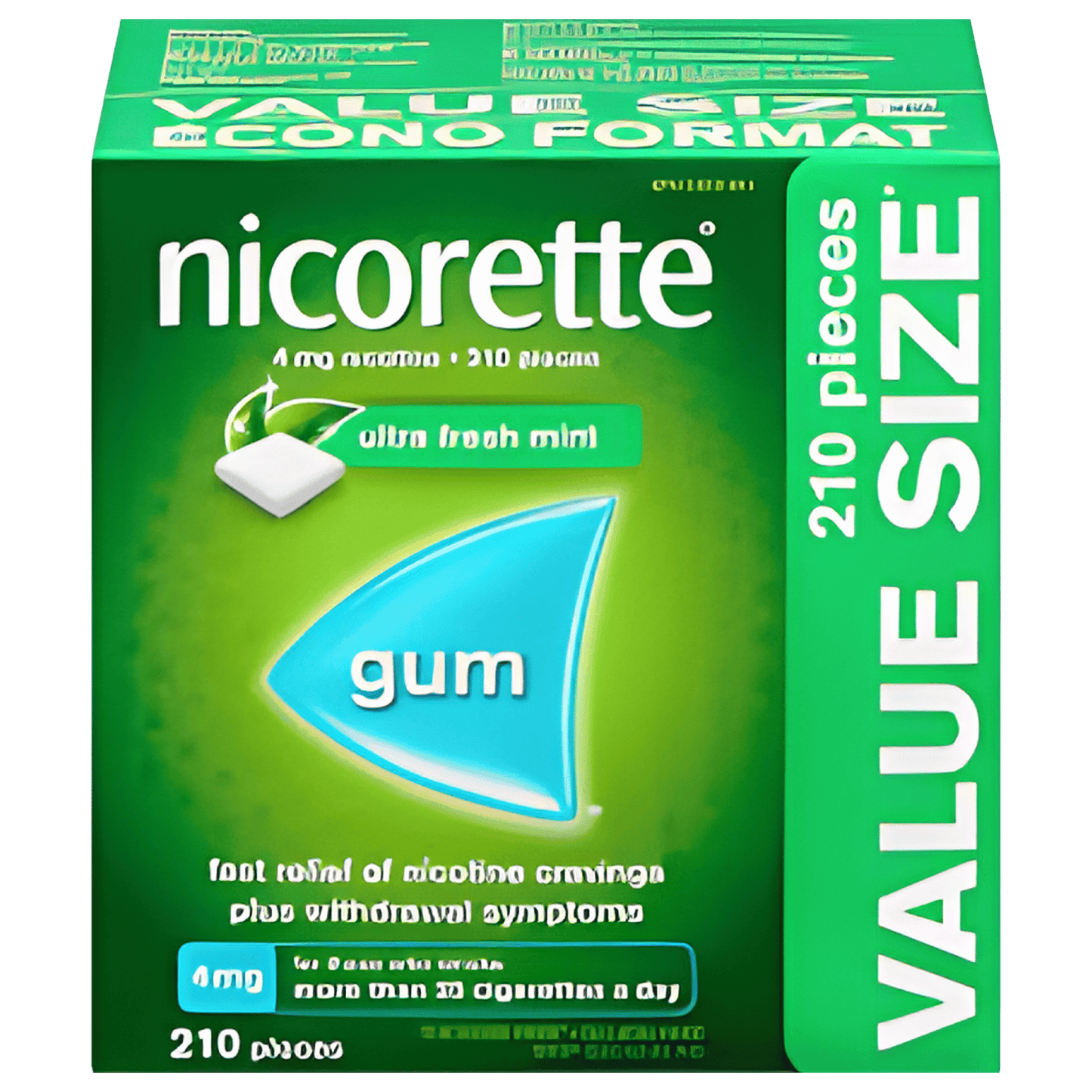 Nicorette Nicotine Gum Available In Pakistan