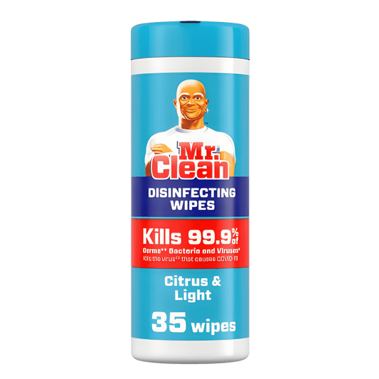 Mr. Clean Disinfecting Wipes Citrus Scent Powerful Cleaning Wipes Available in Pakistan