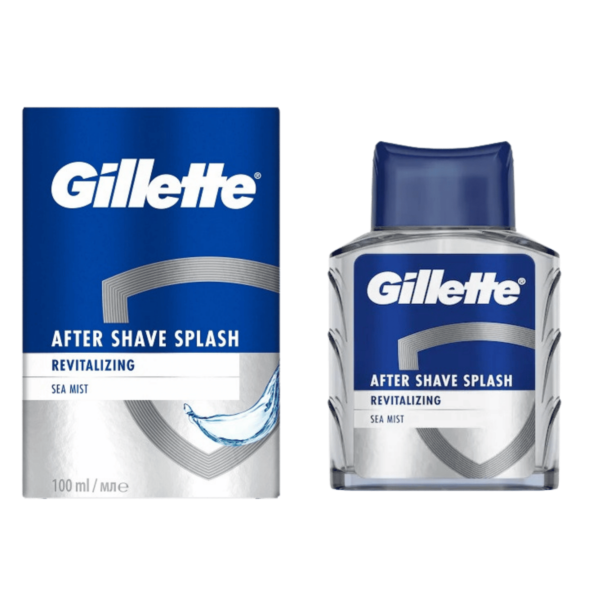 Gillette After Shave Splash Revitalizing Sea Mist Men’s Grooming Product Available in Pakistan