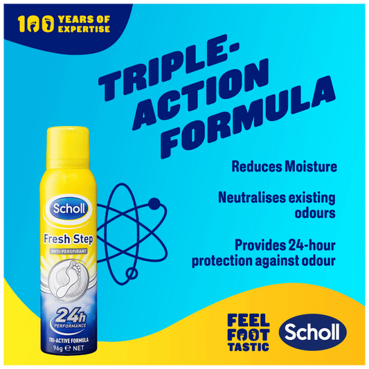 Scholl Fresh Step Antiperspirant Spray (150ml)