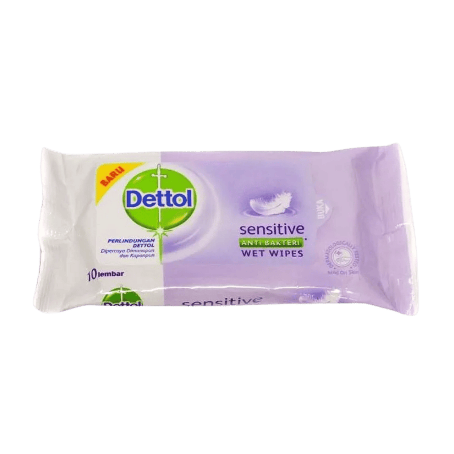 Dettol Anti-Bacterial Personal Wet Wipes (10 Sheets)