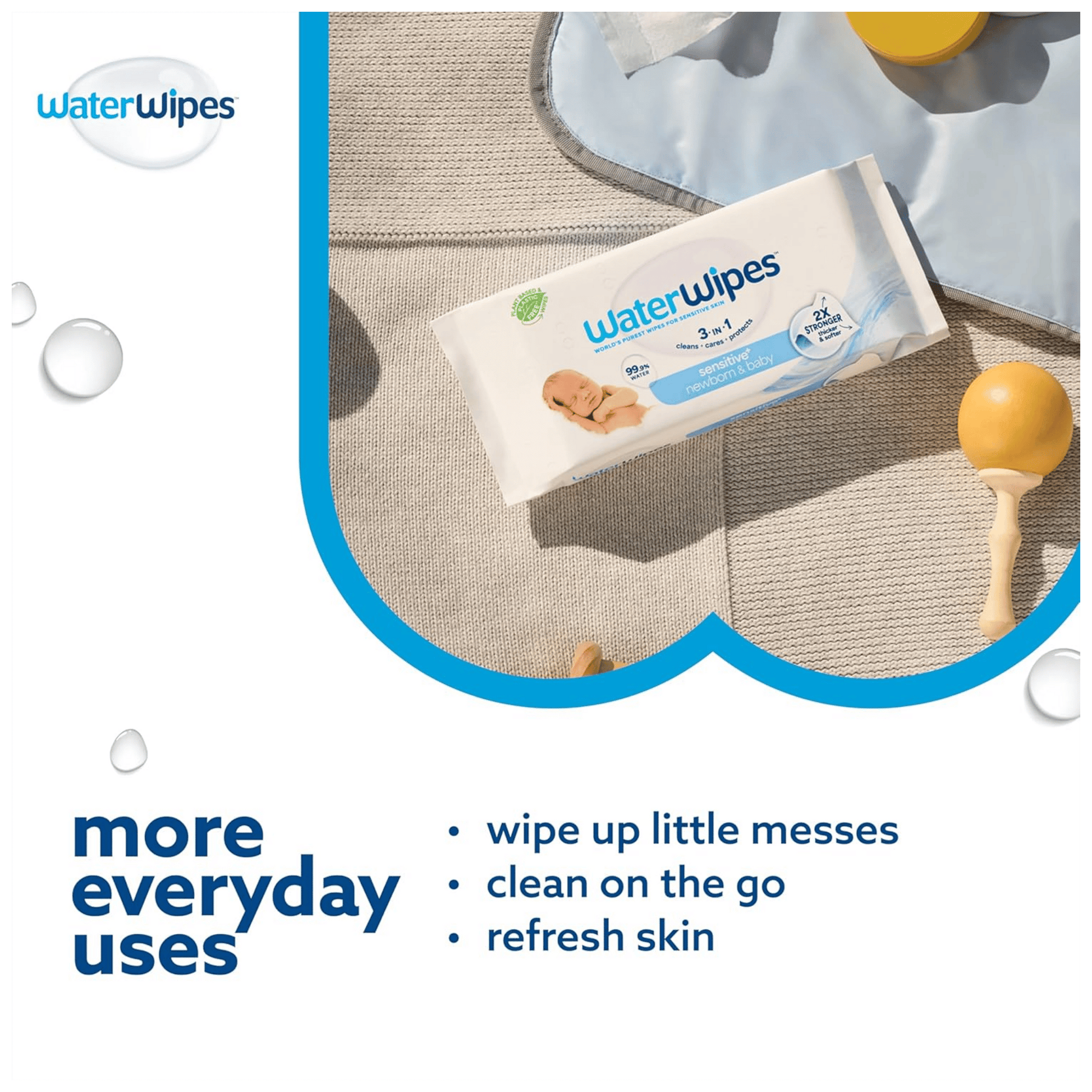 WaterWipes Baby Wipes Natural Baby Wipes Available in Pakistan