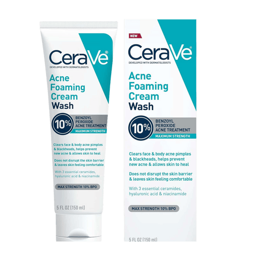 CeraVe Acne Foaming Cream Wash 10%
