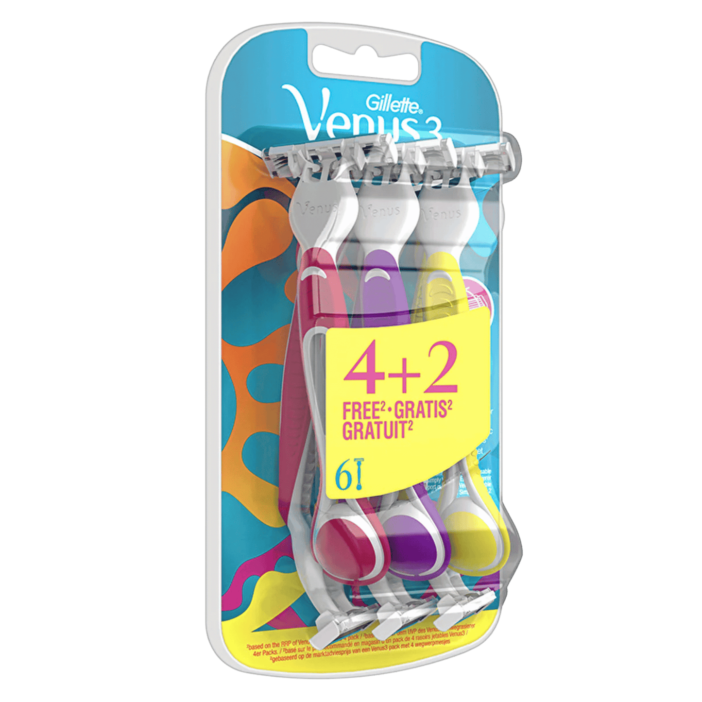 Gillette Venus Color Disposable Razor Women’s Razor Available in Pakistan