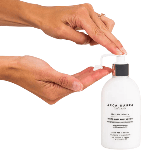 Acca Kappa Muschio Bianco White Moss Body Lotion Moisturizing & Invigorating (300ml)