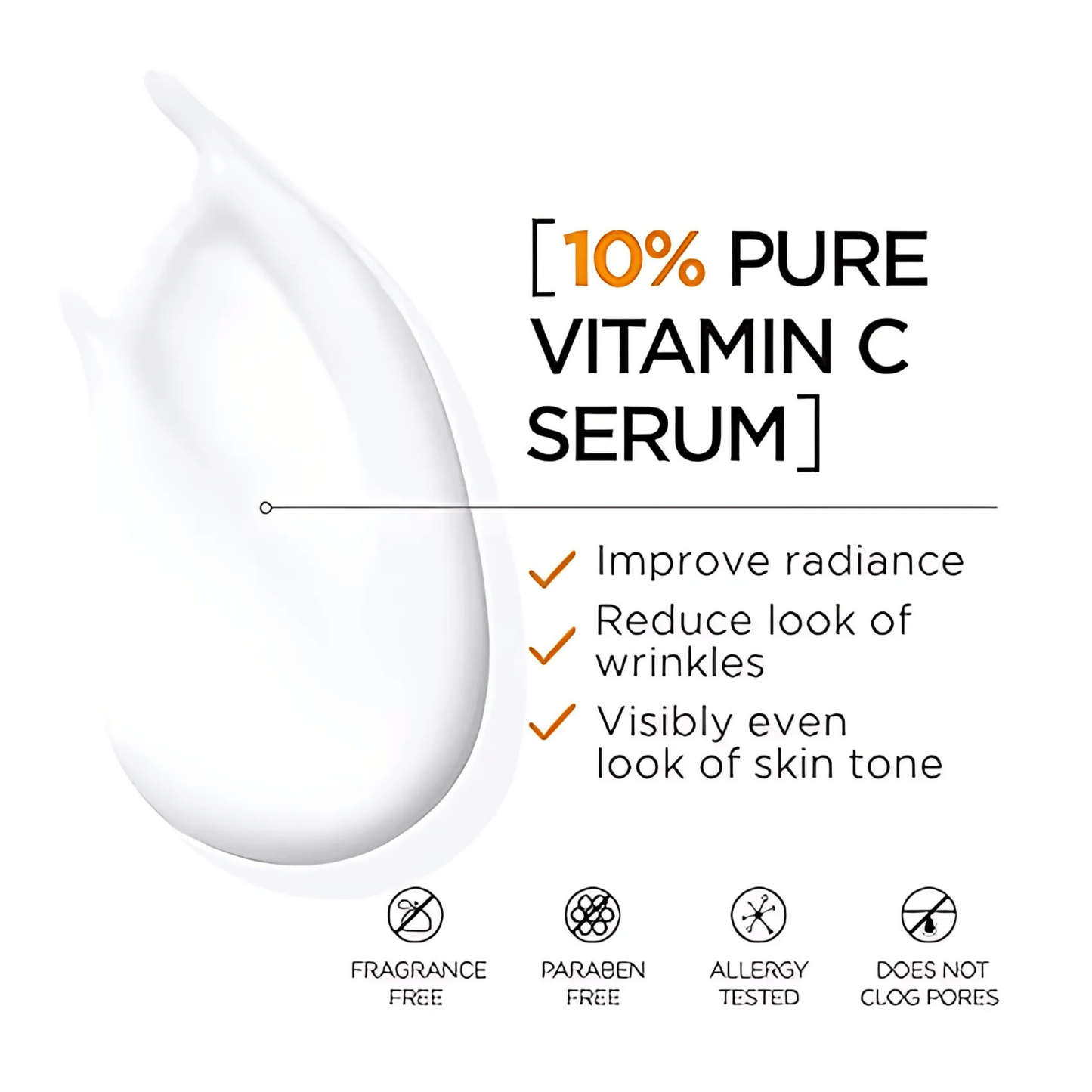 L'Oreal Paris Revitalift 10% Pure Vitamin C Face Serum (30ml)
