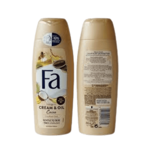 Fa Shower Cream & Oil Cocoa Butter & Coconut Oil (250ml)