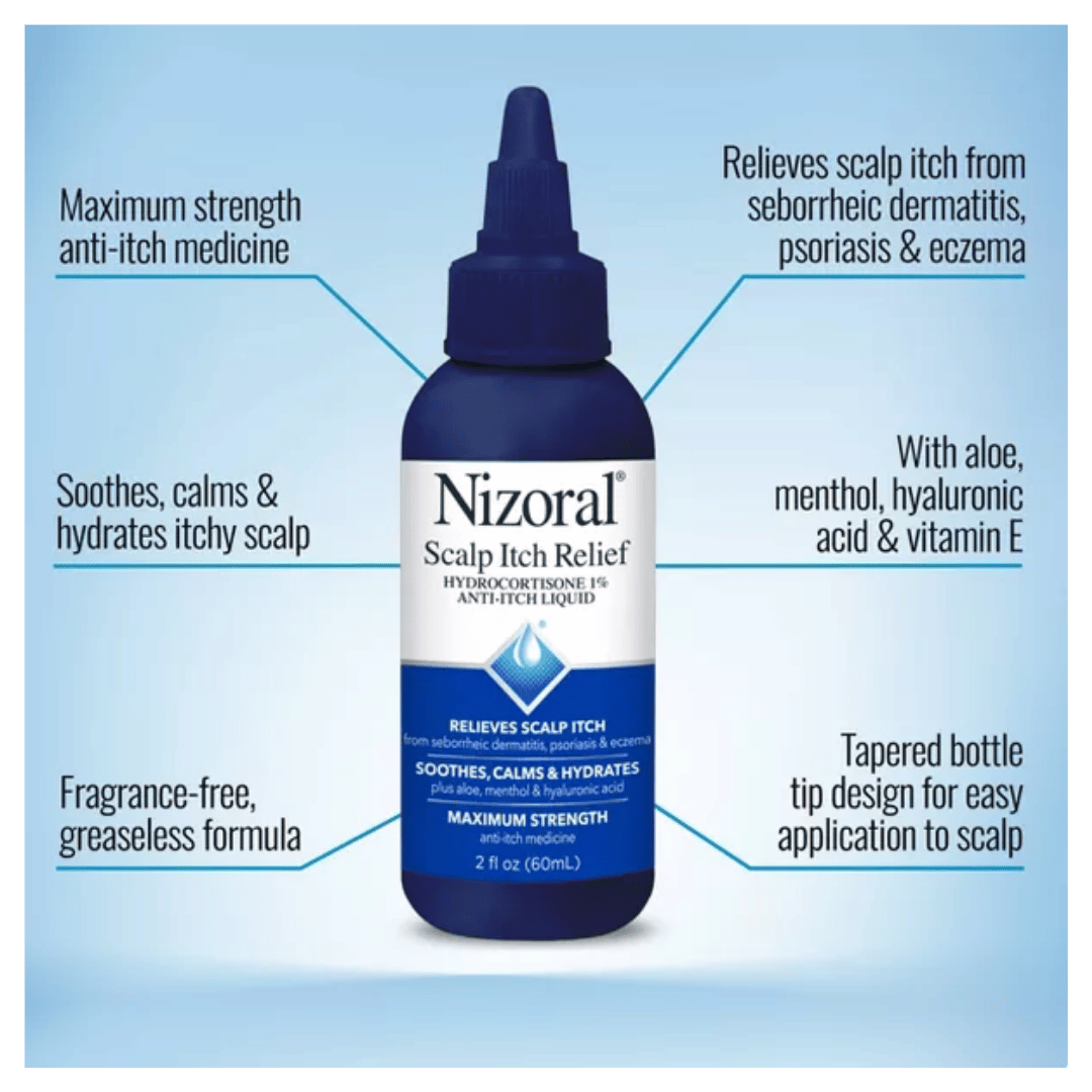 Nizoral Scalp Anti-Itch Relief Liquid (60ml)