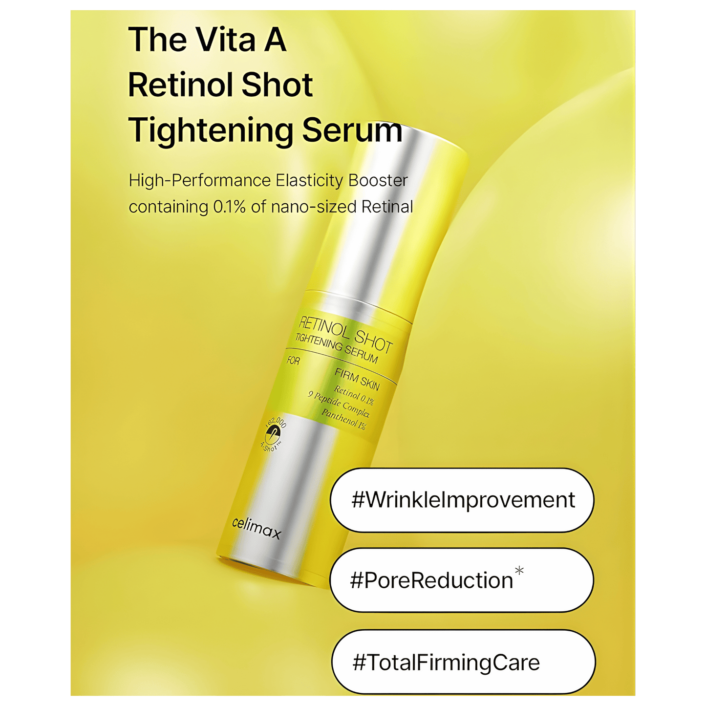 Celimax Retinol Shot Tightening Serum Available in Pakistan