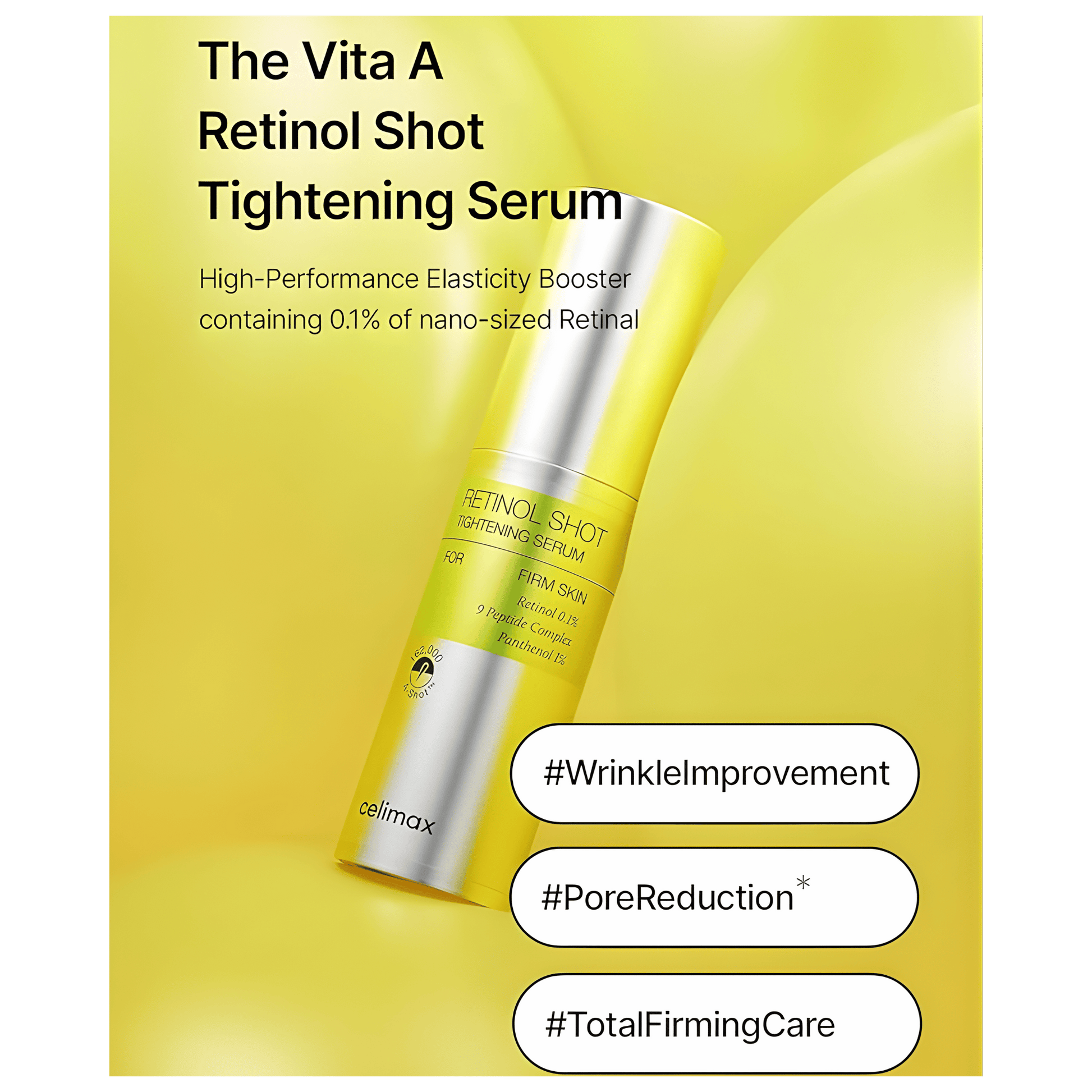 Celimax Retinol Shot Tightening Serum Available in Pakistan