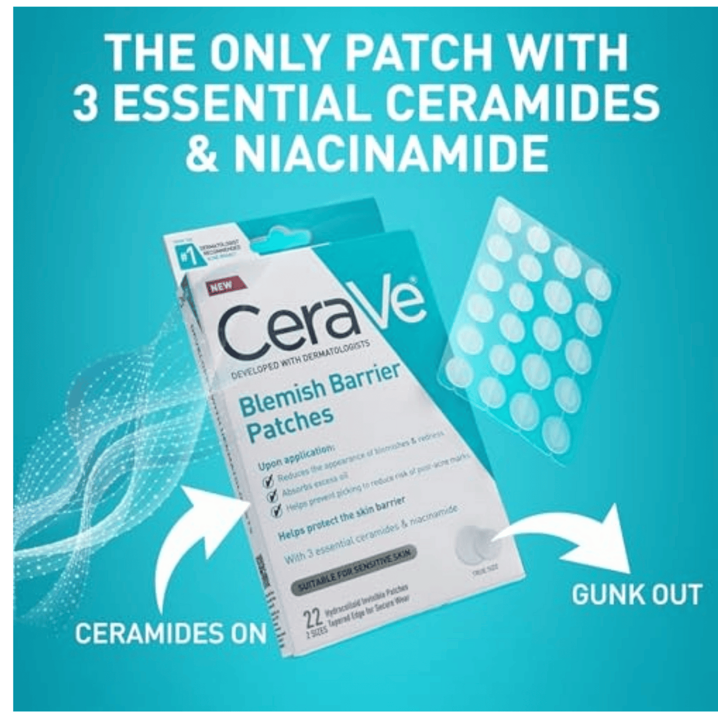 CeraVe Acne Control Patches (22ct)