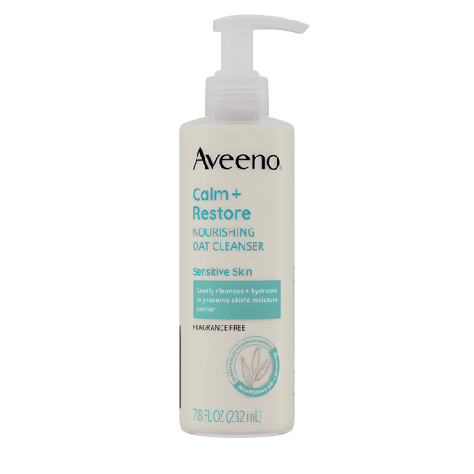 Aveeno Calm + Restore Gentle Foaming Makeup Removing Cleanser Gentle Face Cleanser Available in Pakistan