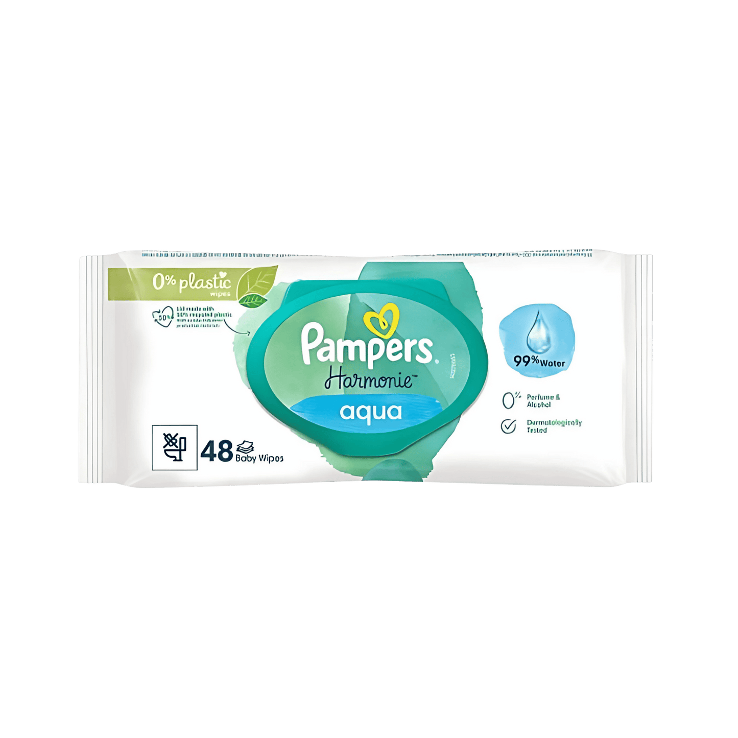 Pampers Harmonie Aqua Baby Wipes (48)