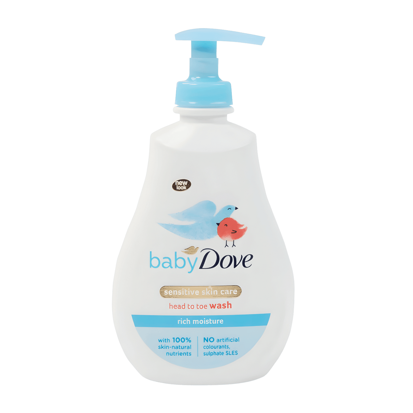 Dove Baby Rich Moisture Head To Toe Wash Gentle baby body wash available in Pakistan