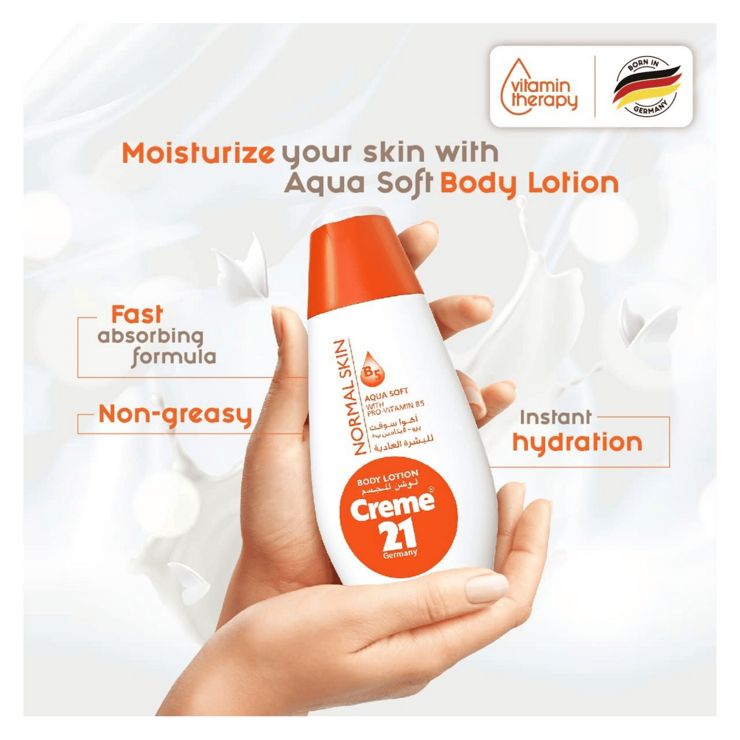 Creme 21 Aqua Soft Body Lotion (400ml)
