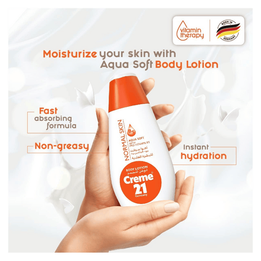 Creme 21 Aqua Soft Body Lotion (400ml)