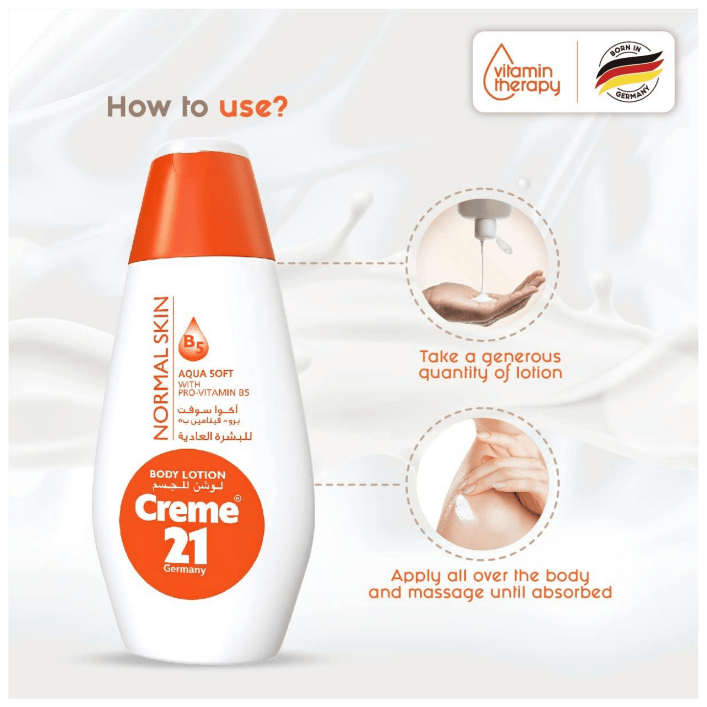 Creme 21 Aqua Soft Body Lotion (400ml)