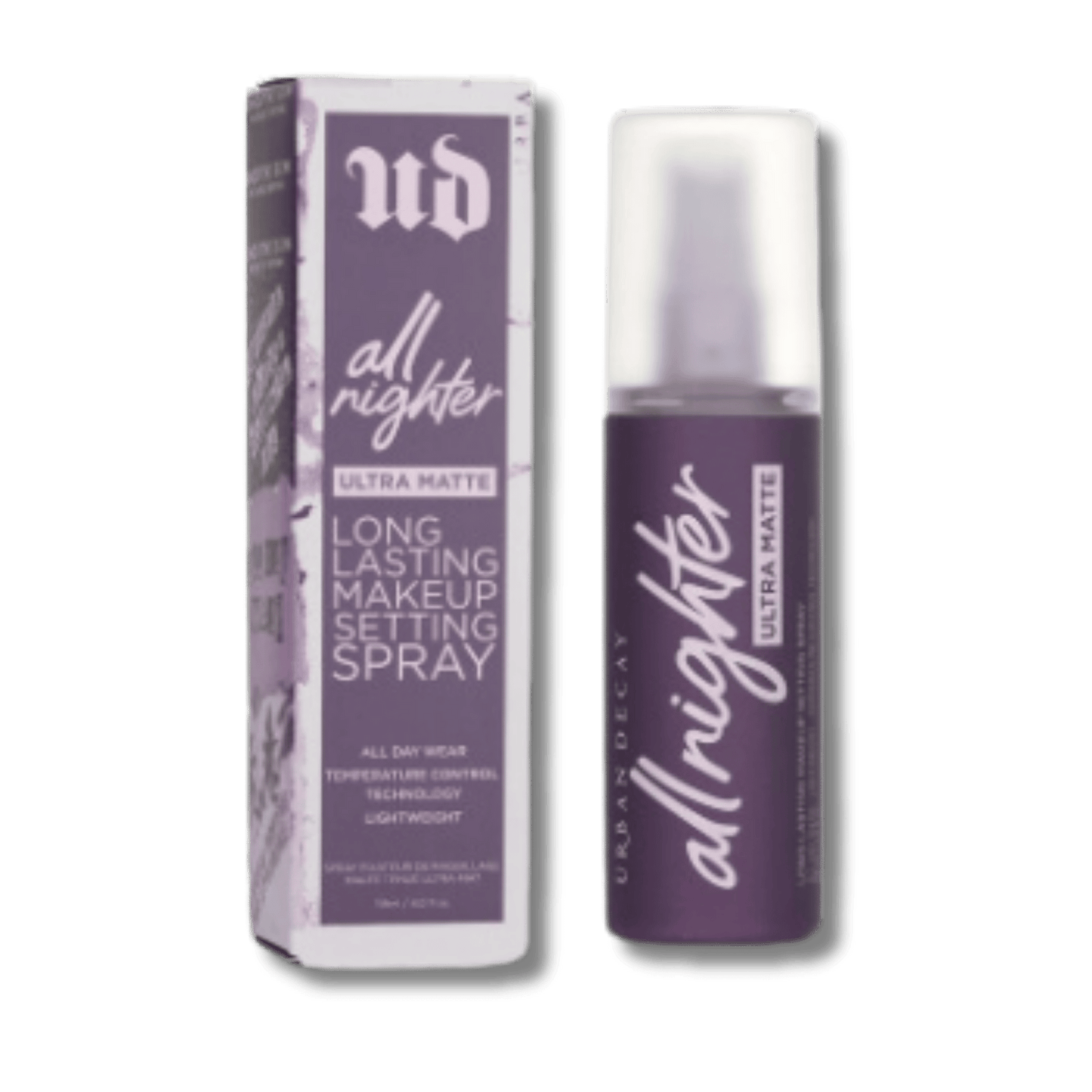 Urban Decay All Nighter Ultra Matte Makeup Setting Spray All Day Wear