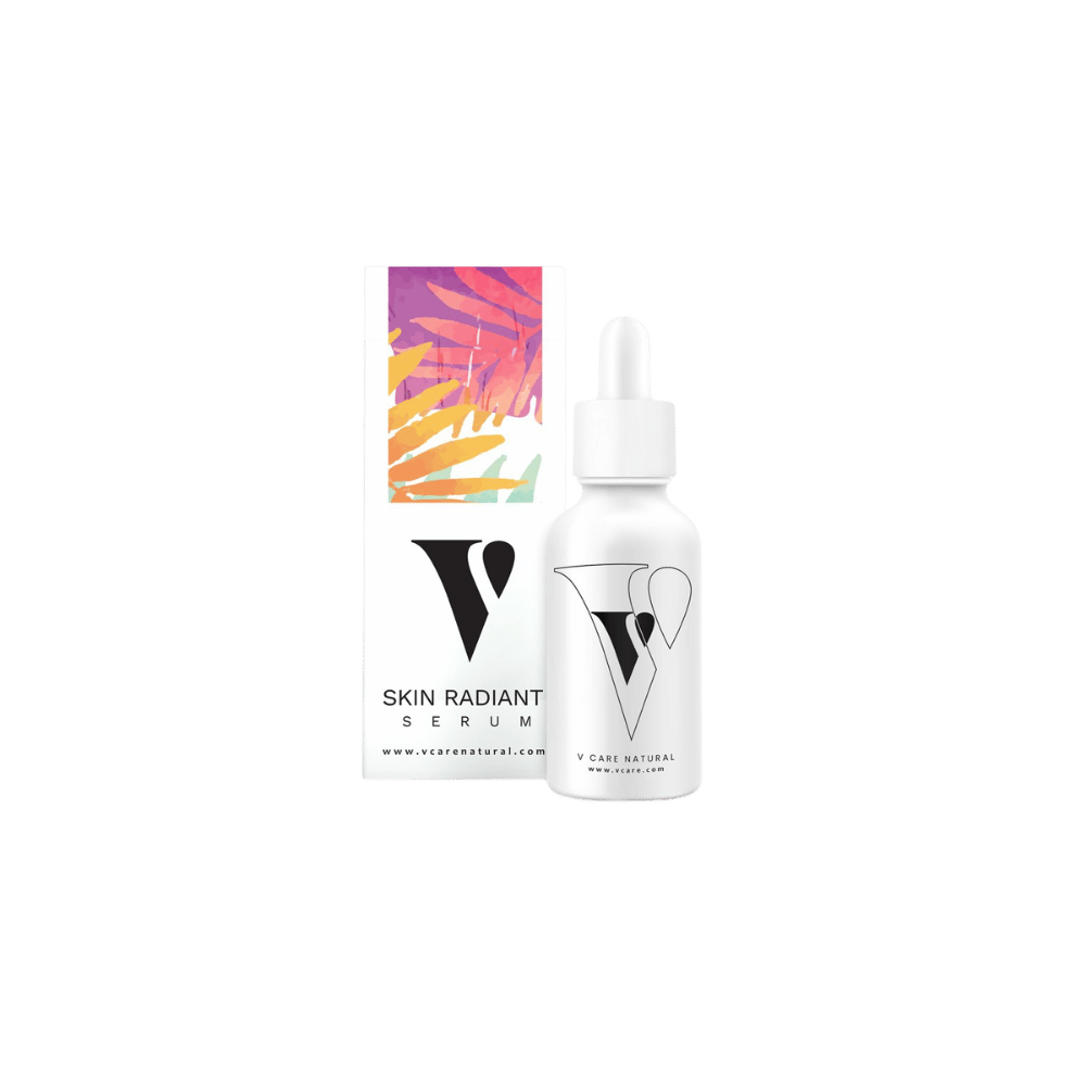 VCare Natural Skin Radiant Serum (30ml) – Boosts glow, evens skin tone & hydrates deeply – Available now at Skinstash.pk