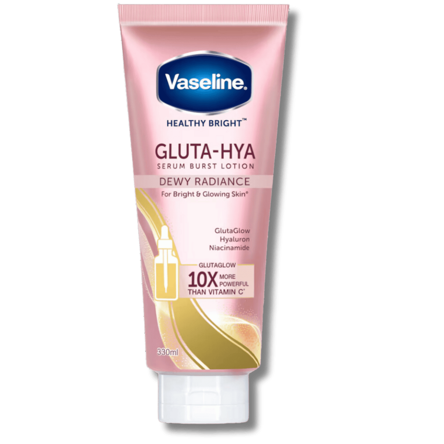 Buy Vaseline Healthy Bright Gluta-Hya Serum Burst Lotion (330ml) In Pakistan From SkinStash!