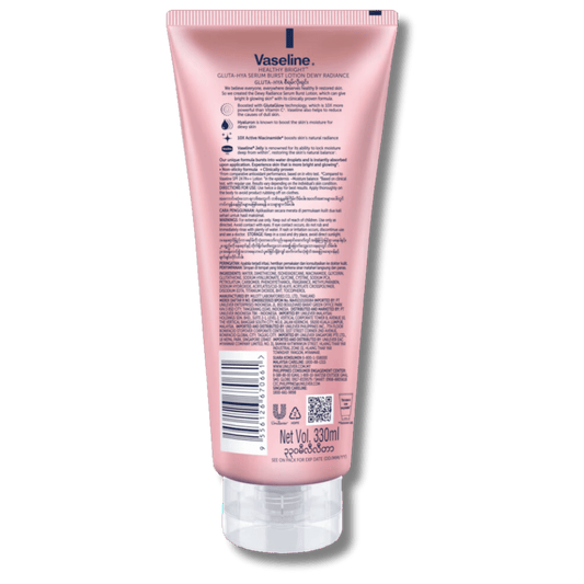 Vaseline Healthy Bright Gluta-Hya Serum Burst Lotion (330ml)