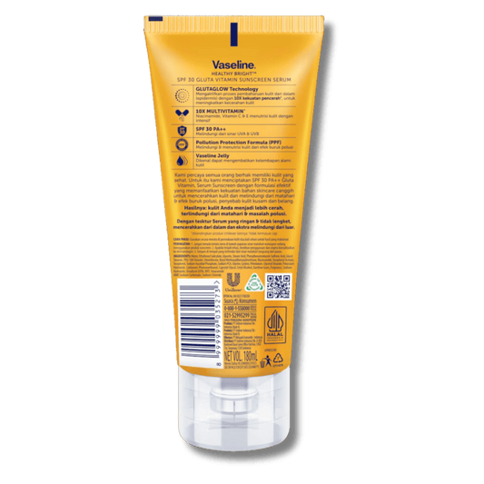 Vaseline Healthy Bright Gluta Vitamin SPF 30 PA++ Sunscreen Serum (180ml)