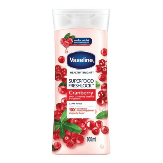 Vaseline Super Food Fresh Lock Cranberry Essence & Vitamin C available at skinstash