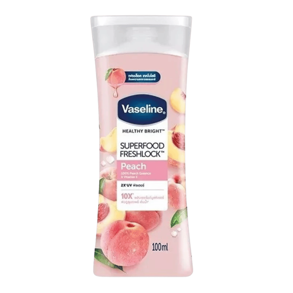 Vaseline Super Food Fresh Lock Peach Essence & Vitamin E available at skinstash bes price in pakistan
