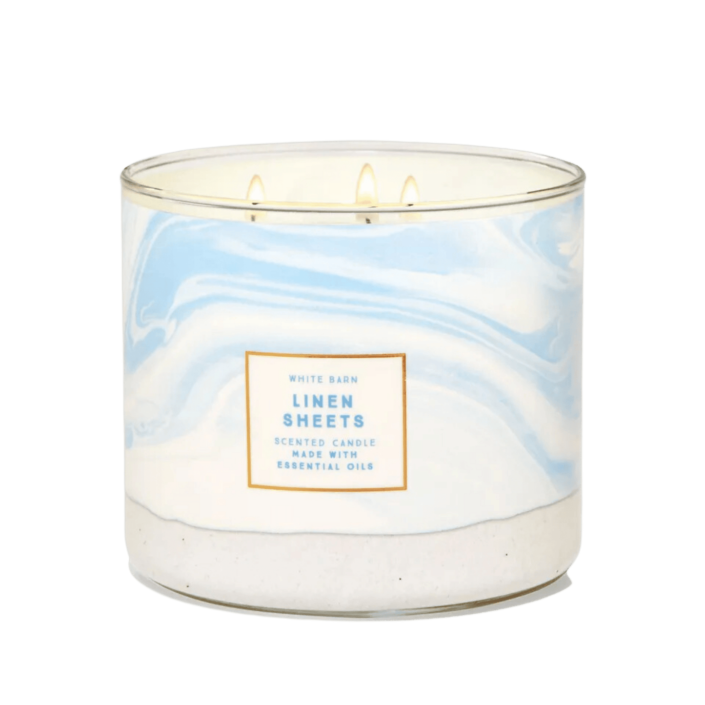 Linen Sheets 3 Wick Candle for sale in Pakistan