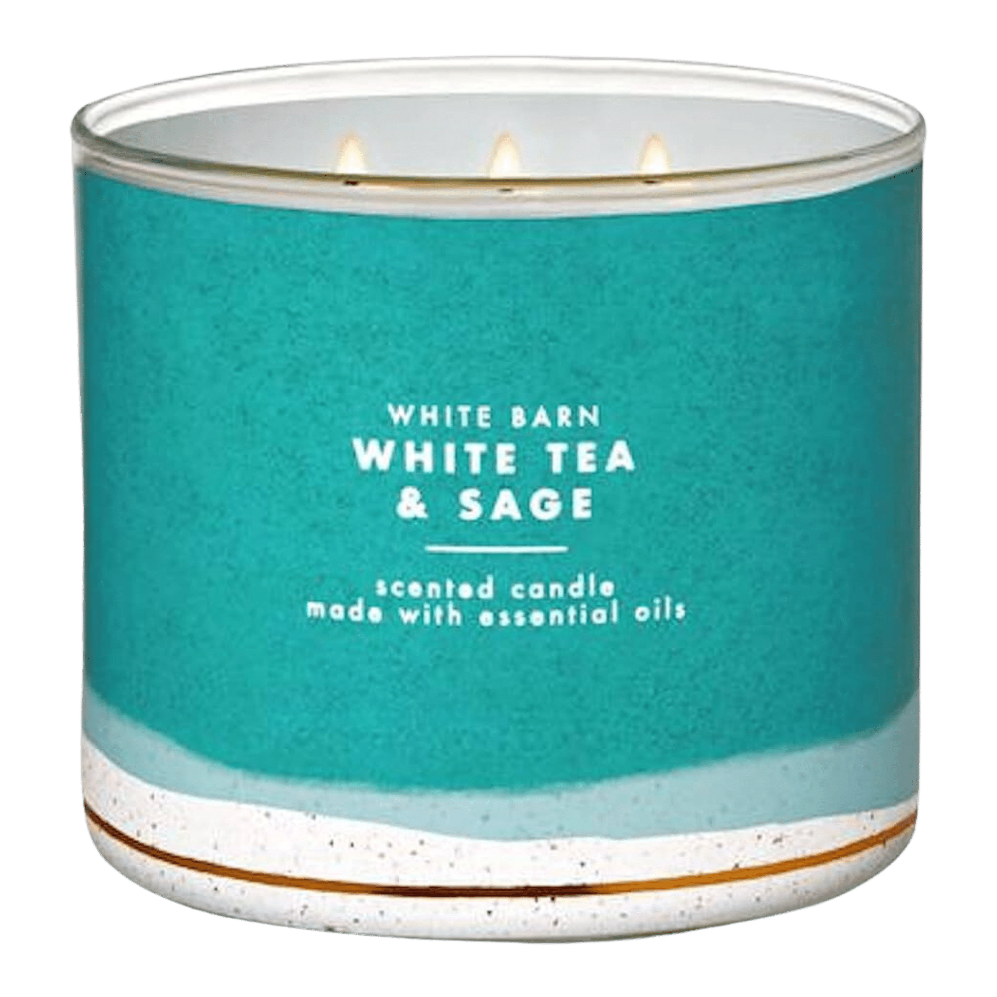 White Barn White Tea & Sage 3 Wick Candle (411g) SkinStash