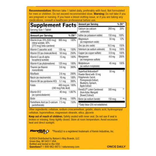 Nature's Way Alive! Women's 50+ Complete Multivitamin (50Tab)