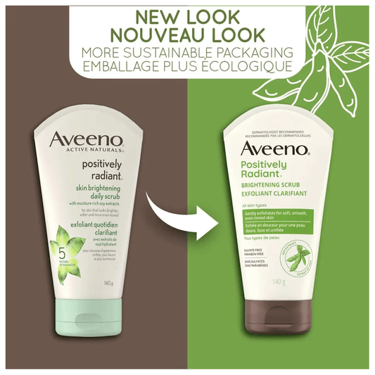 Buy Aveeno Positively Radiant Skin Brightening Daily Scrub