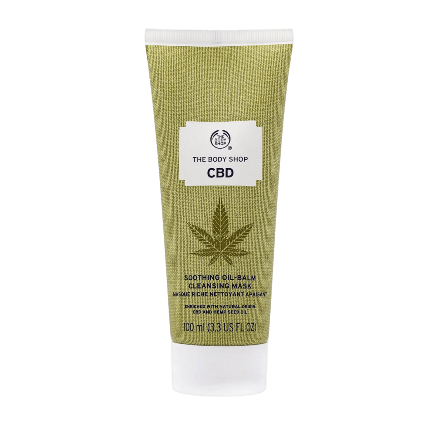 The Body Shop CBD Soothing Oil Balm Cleansing Mask Is Noe Available At Your Doorstep!