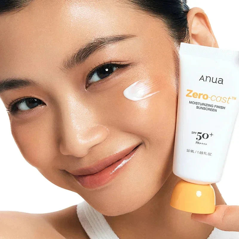 Anua Zero-Cast Moisturizing Finish Sunscreen (50ml)