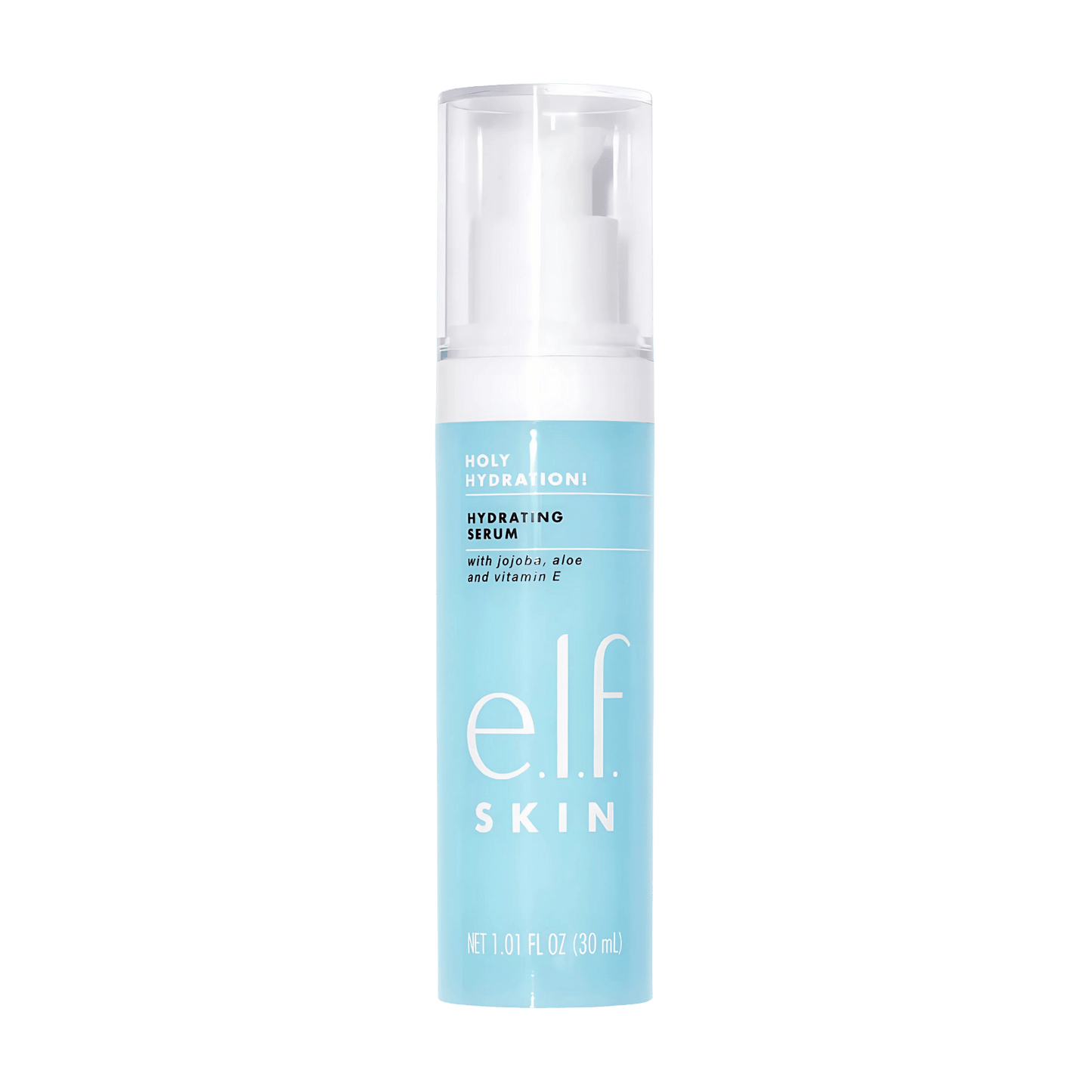 e.l.f. Holy Hydration Hydrating Serum (30ml) – Lightweight face serum with hyaluronic acid for deep hydration, plump, and glowing skin – Available at Skinstash.pk