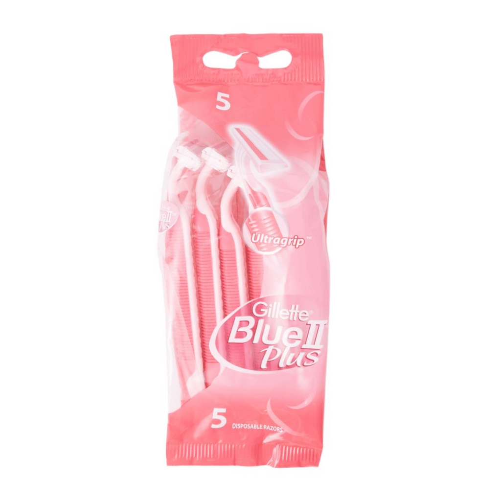 Gillette 5-Piece Blue Plus Razor Rose