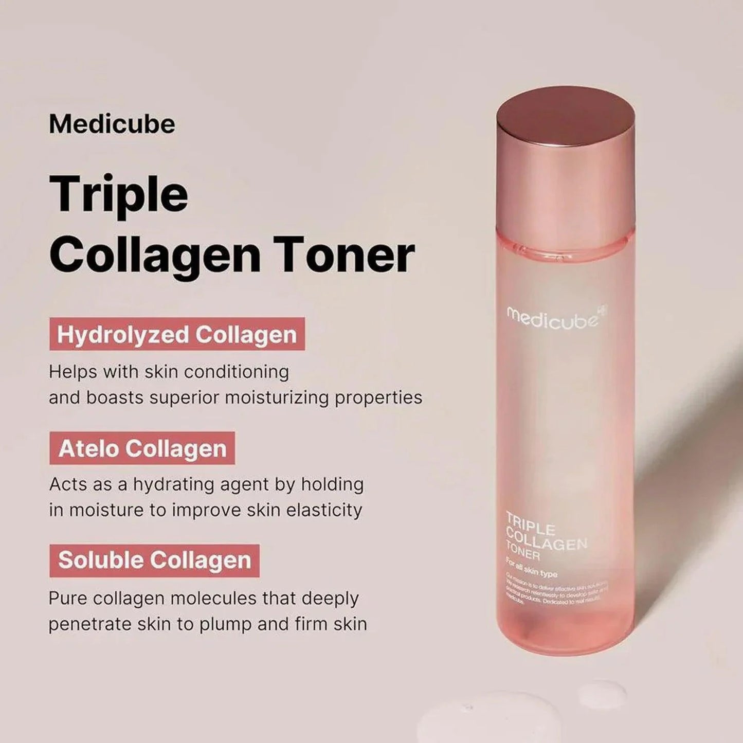 Medicube Triple Collagen Toner (140ml)