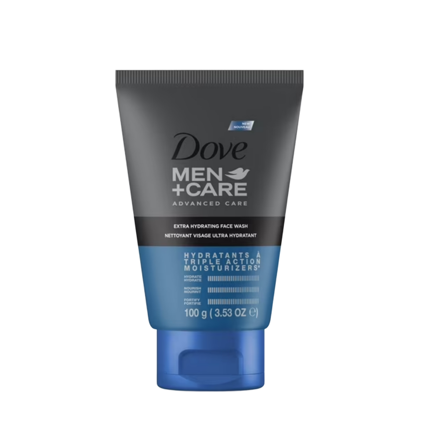 Buy Dove Men+Care Advanced Care Extra Hydrating Face Wash (100g) Online In SkinStash!