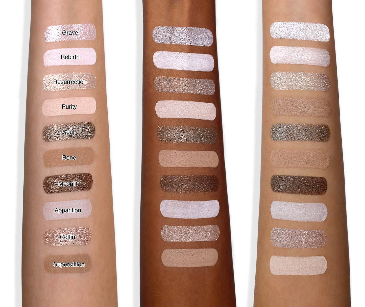 Lurella Cosmetics Rebirth & Afterlife Eyeshadow Palettes