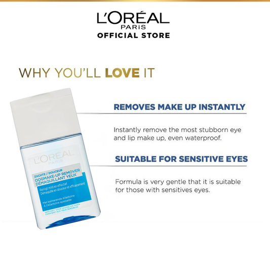 L'Oreal Paris Eye Cleansing Lotion Make Up Remover (125ml)