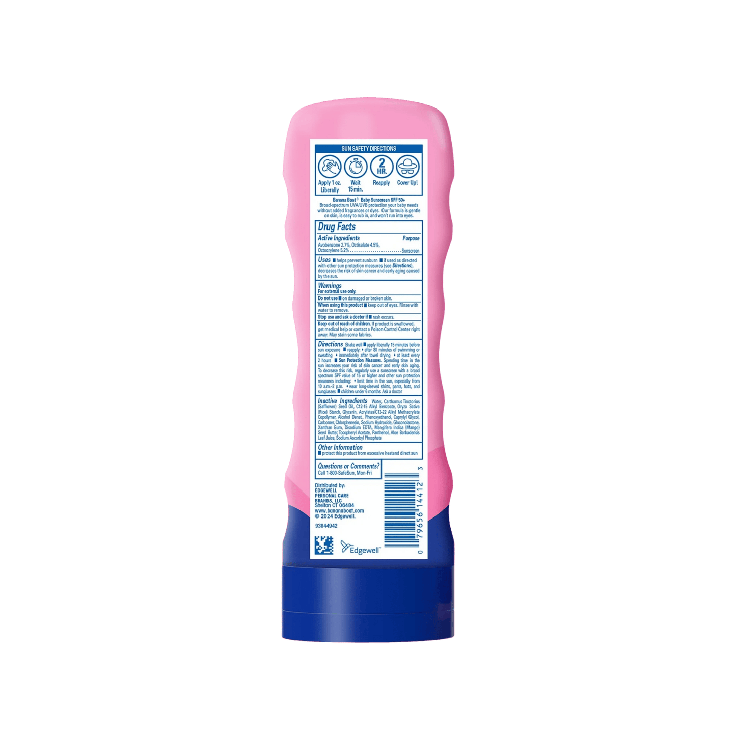 Banana Boat Baby Sunscreen Lotion SPF 50+ Gentle On Skin (177ml)