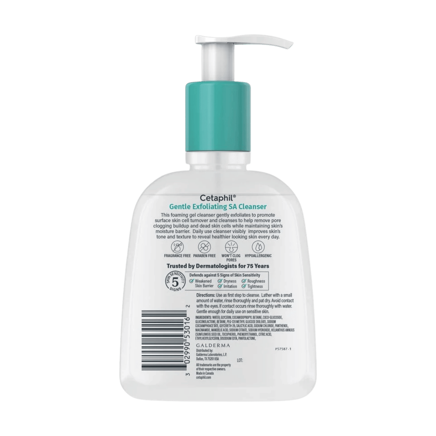 Cetaphil Exfoliating Salicylic Acid Cleanser (236ml)