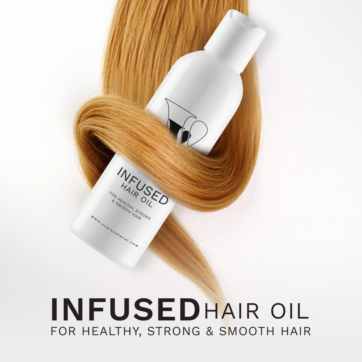 Vcare Natural Nourishing Infused Hair Oil for Healthy Hair