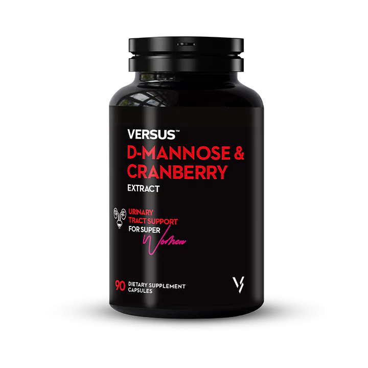VERSUS D-Mannose & Cranberry 90 Capsules available at skinstash.pk