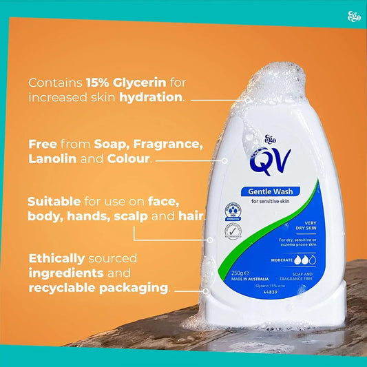 QV Gentel Wash For Sensitive Skin & Very Dry Skin