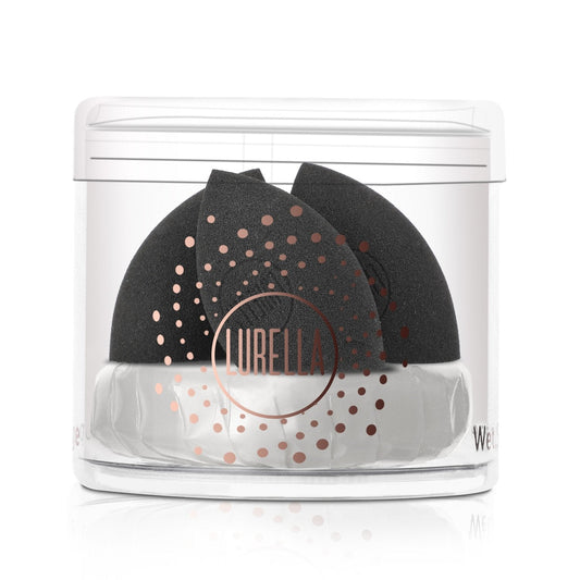 Lurella Cosmetics Mini Angled Sponge Pack - Black